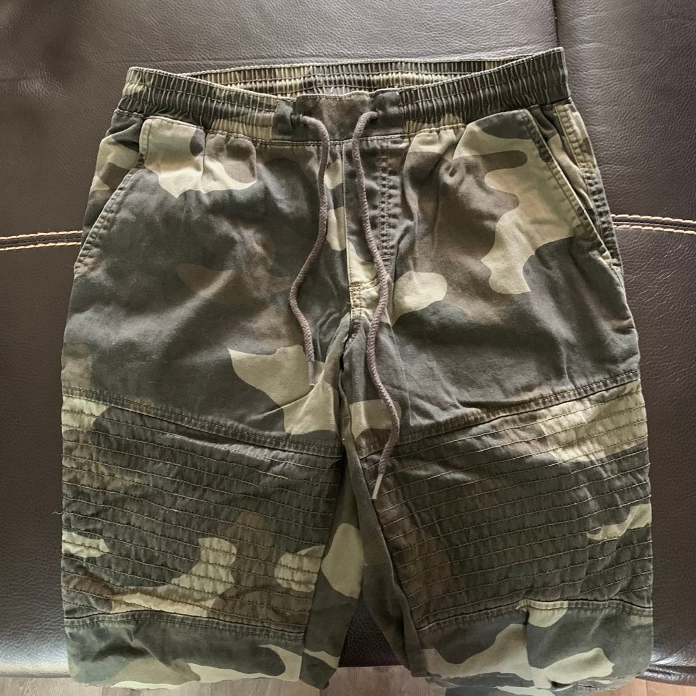 American Rag Ladies Camo Drawstring Waist Cotton Pants Size M